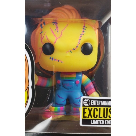 MINT Child's Play Chucky Black Light Funko Pop! Vinyl Figure #315 - Picture 4 of 13